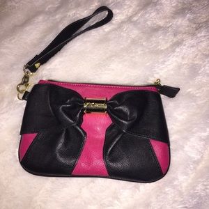 Betsey Johnson Bow clutch